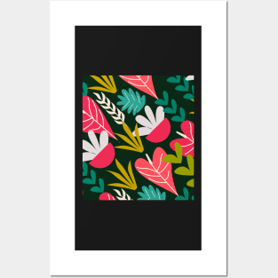 Tropical pink greenhouse Posters and Art